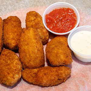 Jalapeno Poppers With your choice of dipping sauce.