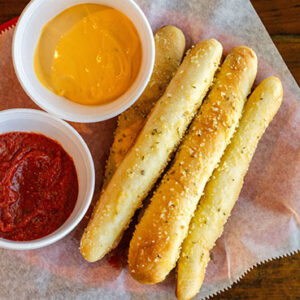 Bread Sticks With Dip