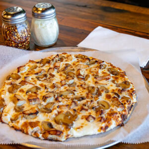 Chicken Alfredo Pizza